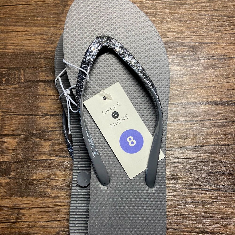 Sparkle Woman's Sandal - Shade & Shore Size 8